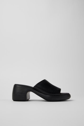 Camper Thelma Sandal - Schwarze Ledersandale für Damen. Camper Thelma Sandal - Schwarze Ledersandale für Damen.