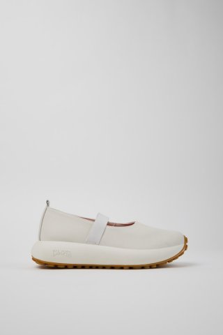 Camper Pelotas Athens - Weißer Ledersneaker für Damen.