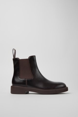 Camper Dean - Braune Herrenstiefelette aus Leder Camper Dean - Braune Herrenstiefelette aus Leder