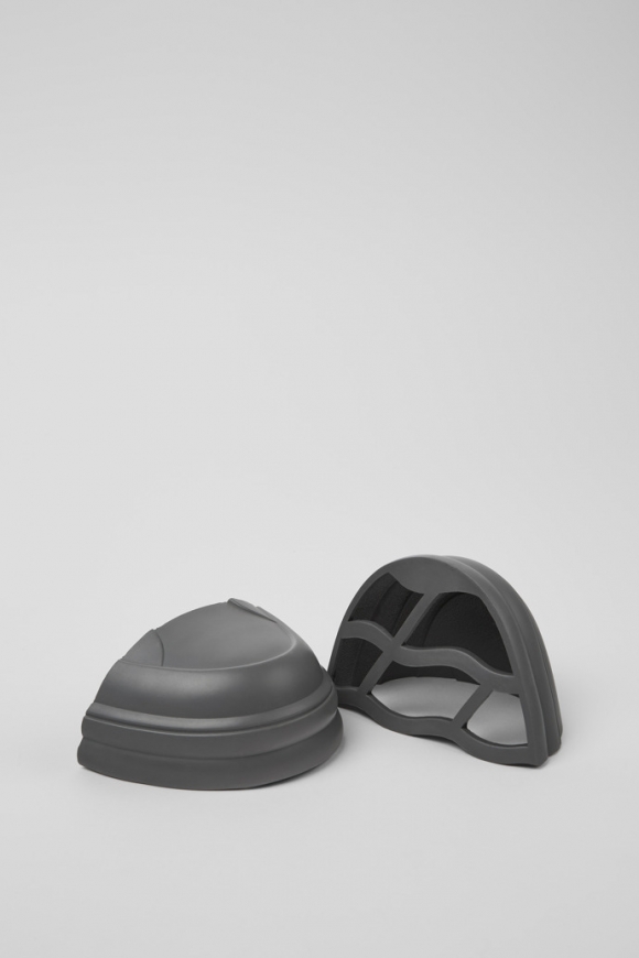 Camper Junction Runner Toe Caps - Zehenaufsätze aus Gummi in Grau