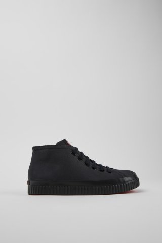 Camper Peu Roda - Schwarzer Damensneaker aus Recyclingbaumwolle