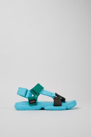 Camper Karst Sandal - Mehrfarbige Damensandalen aus recyceltem PET. Camper Karst Sandal - Mehrfarbige Damensandalen aus recyceltem PET.