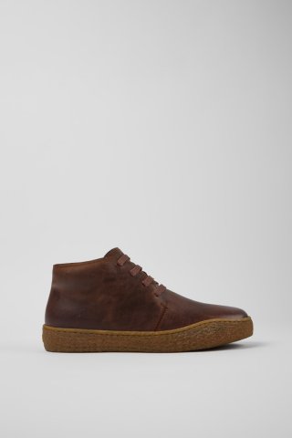Camper Peu Terreno - Brauner Herrenschuh aus Leder Camper Peu Terreno - Brauner Herrenschuh aus Leder