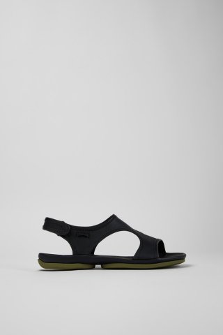 Camper Right - Schwarze Ledersandalen für Damen Camper Right - Schwarze Ledersandalen für Damen