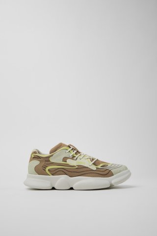 Camper Karst - Mehrfarbiger Damensneaker aus Recycling-PET. Camper Karst - Mehrfarbiger Damensneaker aus Recycling-PET.