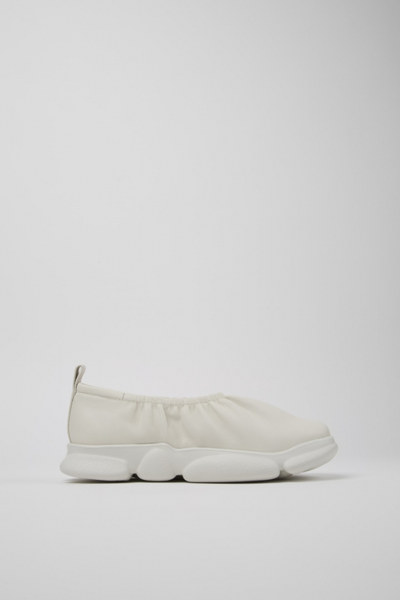 Camper Karst - Weißer Frauenschuh aus Leder.