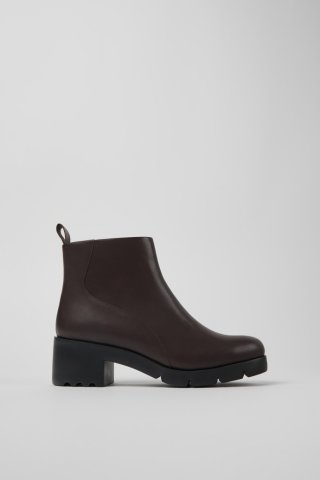 Camper Wanda - Braune Lederstiefelette für Damen. Camper Wanda - Braune Lederstiefelette für Damen.