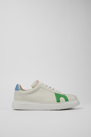 Camper Twins - Weißer Herrensneaker aus Leder Camper Twins - Weißer Herrensneaker aus Leder