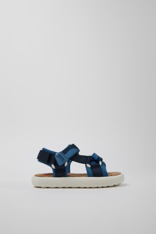 Camper Pelotas Flota - Mehrfarbige Kindersandalen aus recyceltem PET. Camper Pelotas Flota - Mehrfarbige Kindersandalen aus recyceltem PET.