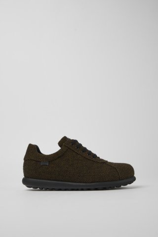 Camper Pelotas - Brauner Herrenschuh aus Wolle, Viskose und Leder Camper Pelotas - Brauner Herrenschuh aus Wolle, Viskose und Leder