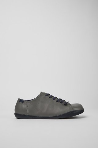 Camper Peu - Grauer Herrenschuh aus Leder Camper Peu - Grauer Herrenschuh aus Leder