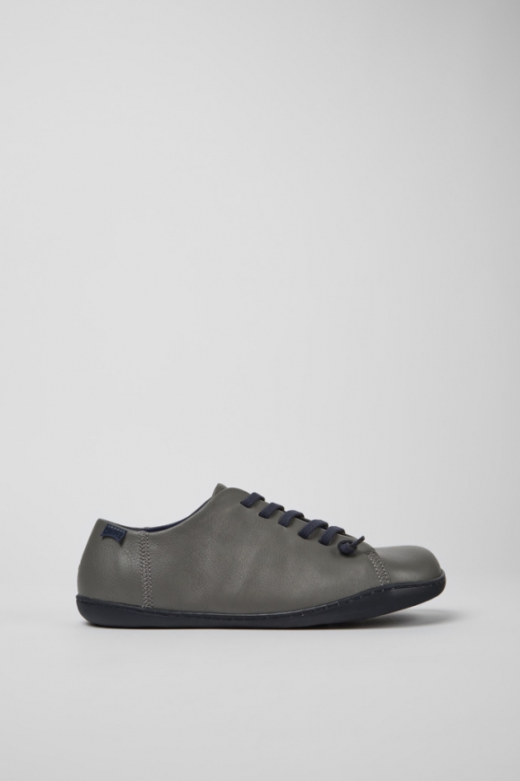 Camper Peu - Grauer Herrenschuh aus Leder