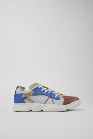 Camper Twins - Mehrfarbiger Herrensneaker aus Leder/Textil