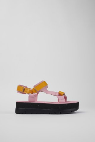 Camper Oruga Up - Mehrfarbige Ledersandalen für Damen Camper Oruga Up - Mehrfarbige Ledersandalen für Damen