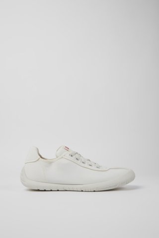 Camper Peu Path - Weißer Herrensneaker aus Recycling-PET.