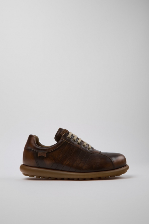 Camper Pelotas - Brauner Herrenschuh aus Leder.