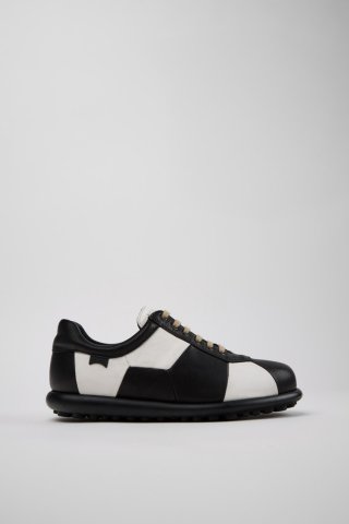 Camper Twins - Mehrfarbiger Herrenschuh aus Leder. Camper Twins - Mehrfarbiger Herrenschuh aus Leder.