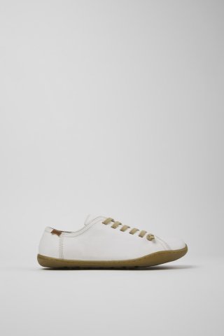 Camper Peu - Weißer Lederschuh für Damen