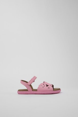 Camper Twins - Rosafarbene Ledersandalen Camper Twins - Rosafarbene Ledersandalen