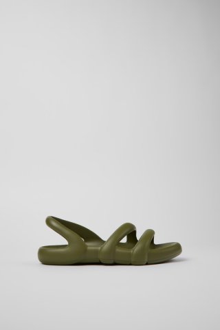 Camper Kobarah Flat - Grüne Unisex-Sandale Camper Kobarah Flat - Grüne Unisex-Sandale
