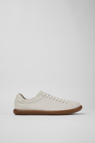 Camper Pelotas Soller - Weißer Herrensneaker aus Leder. Camper Pelotas Soller - Weißer Herrensneaker aus Leder.