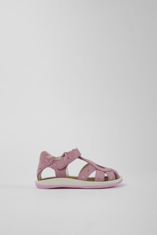 Camper Bicho - Rosafarbene Sandalen aus Nubukleder Camper Bicho - Rosafarbene Sandalen aus Nubukleder