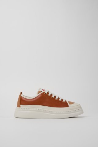 Camper Twins - Mehrfarbiger Damensneaker aus Leder. Camper Twins - Mehrfarbiger Damensneaker aus Leder.