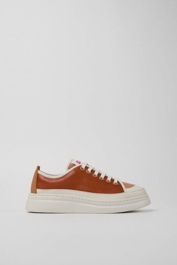 Camper Twins - Mehrfarbiger Damensneaker aus Leder.