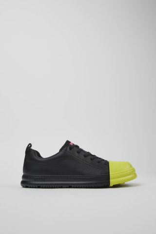 Camper Junction Runner - Schwarzer Ledersneaker