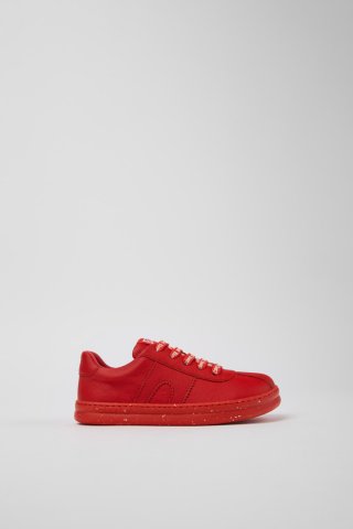 Camper Runner - Roter Kindersneaker aus Leder. Camper Runner - Roter Kindersneaker aus Leder.