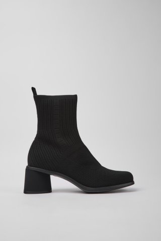 Camper Kiara TENCEL® - Schwarzer Damenstiefel aus Textil Camper Kiara TENCEL® - Schwarzer Damenstiefel aus Textil