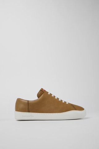 Camper Peu Touring - Brauner Herrensneaker aus Leder