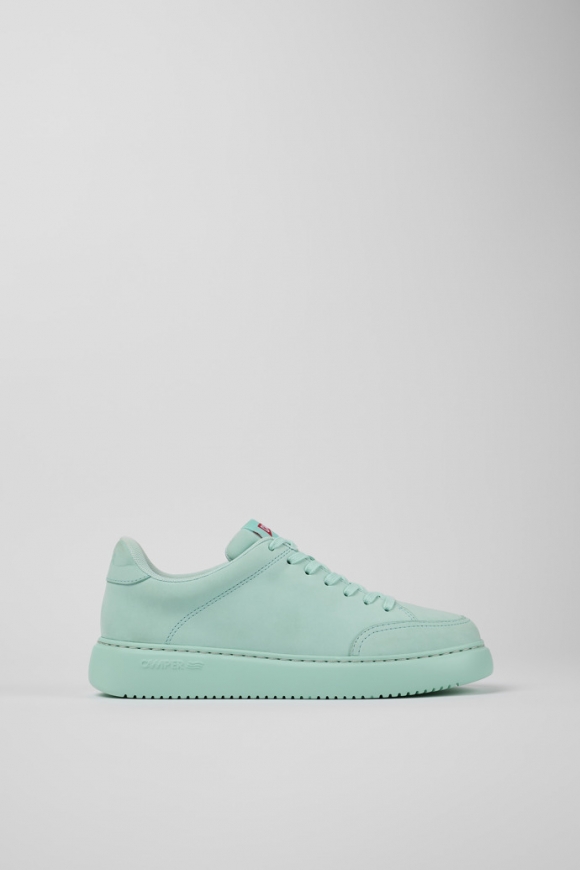 Camper Runner K21 - Blaue Damensneaker aus Nubukleder