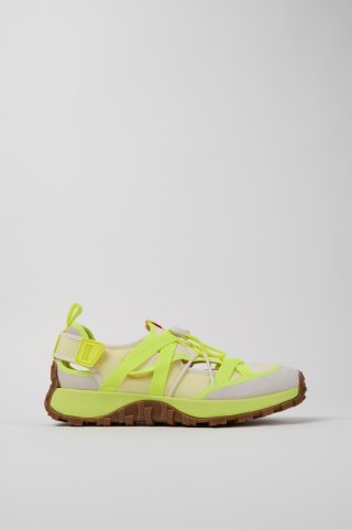 Camper Drift Trail VIBRAM - Mehrfarbiger Herrensneaker aus Recycling-PET und Nubukleder.