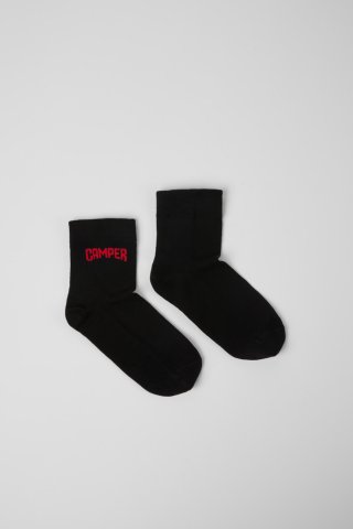 Camper EVERGREEN SOCKS - Schwarze Socken aus Bio-Baumwolle Camper EVERGREEN SOCKS - Schwarze Socken aus Bio-Baumwolle