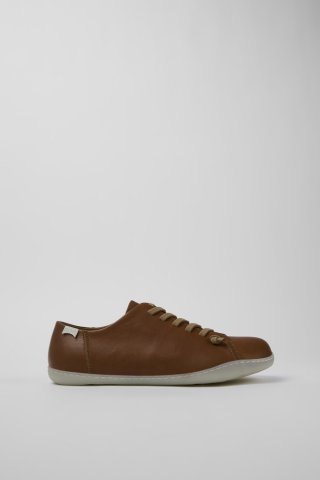 Camper Peu - Brauner Basketballschuh aus Leder für Herren Camper Peu - Brauner Basketballschuh aus Leder für Herren