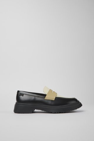Camper Twins - Mehrfarbiger Damenloafer aus Leder Camper Twins - Mehrfarbiger Damenloafer aus Leder