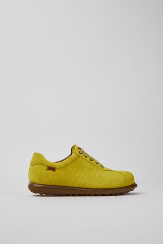 Camper Pelotas - Gelber Damensneaker aus Nubukleder Camper Pelotas - Gelber Damensneaker aus Nubukleder