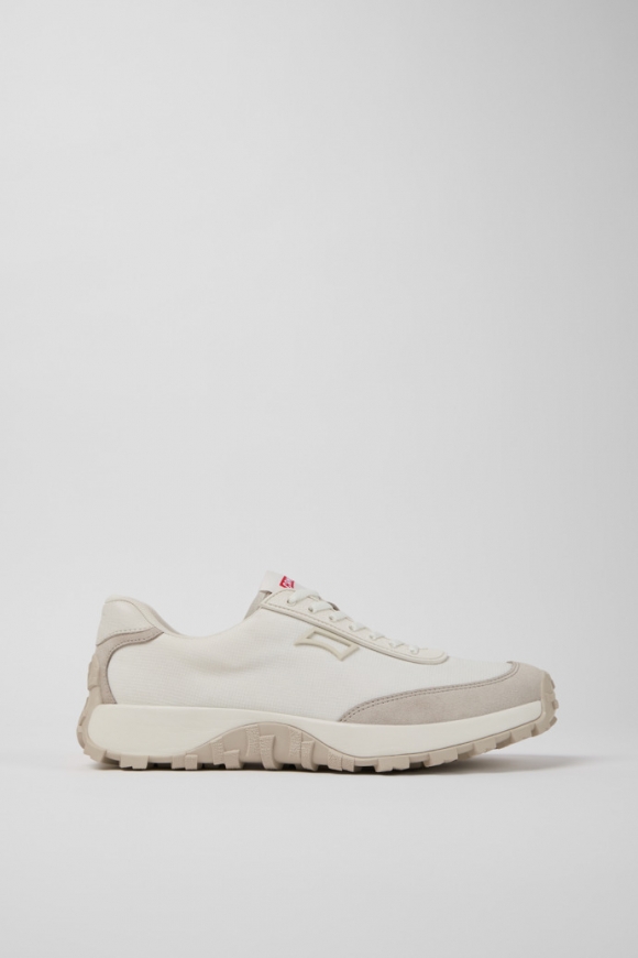 Camper Drift Trail - Mehrfarbiger Herrensneaker aus Textil und Nubukleder.