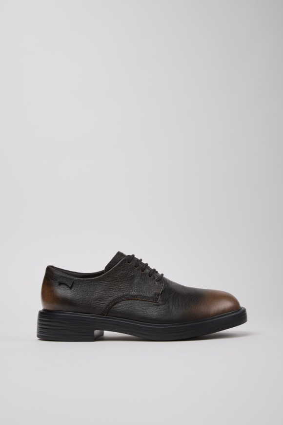 Camper Dean - Mehrfarbiger Herrenschuh aus Leder.