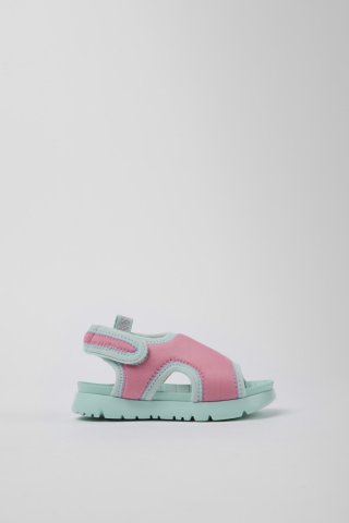 Camper Oruga - Rosafarbene Textilsandalen Camper Oruga - Rosafarbene Textilsandalen