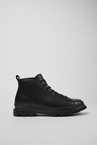 Camper Brutus - Schwarze Herrenstiefelette aus Leder Camper Brutus - Schwarze Herrenstiefelette aus Leder