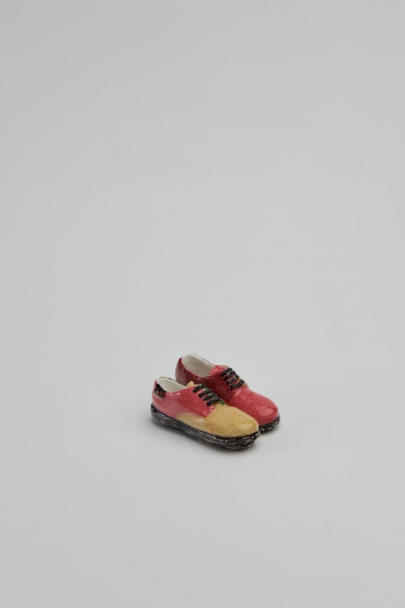 Camper Miniature TWINS Sculpture - Keramikschuh