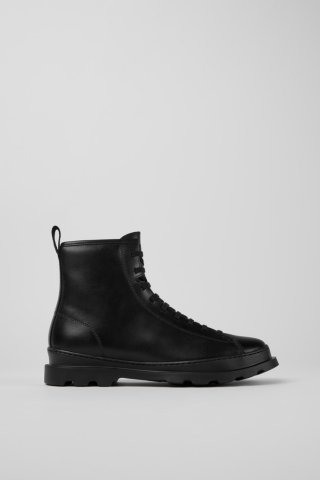 Camper Brutus - Schwarzer Herrenstiefel aus Leder.