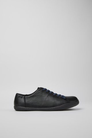 Camper Peu - Schwarzer Herrenschuh aus Leder.