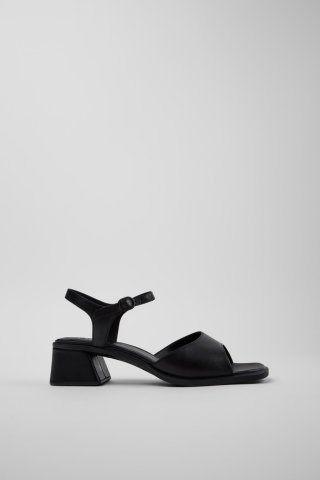 Camper Kora Sandal - Schwarze Ledersandale für Damen. Camper Kora Sandal - Schwarze Ledersandale für Damen.