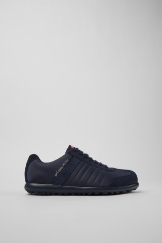 Camper Pelotas XLite - Blauer Herrenschuh aus Textil und Nubukleder. Camper Pelotas XLite - Blauer Herrenschuh aus Textil und Nubukleder.