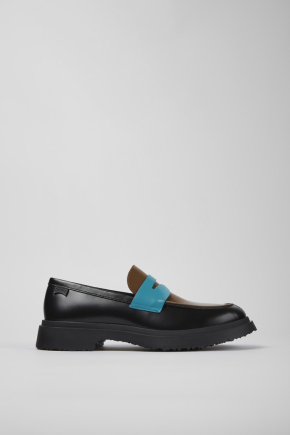 Camper Twins - Mehrfarbiger Herrenloafer aus Leder