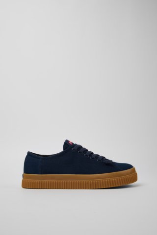 Camper Peu Roda - Blauer Herrensneaker aus TENCEL™ Lyocell.