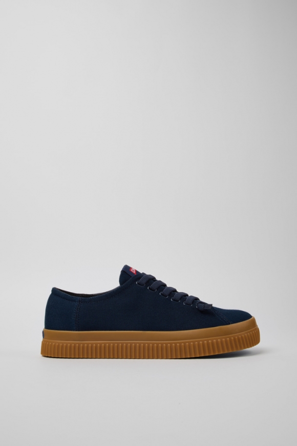 Camper Peu Roda - Blauer Herrensneaker aus TENCEL™ Lyocell.